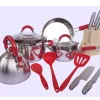 Cookware distributor cookware with strainer lids